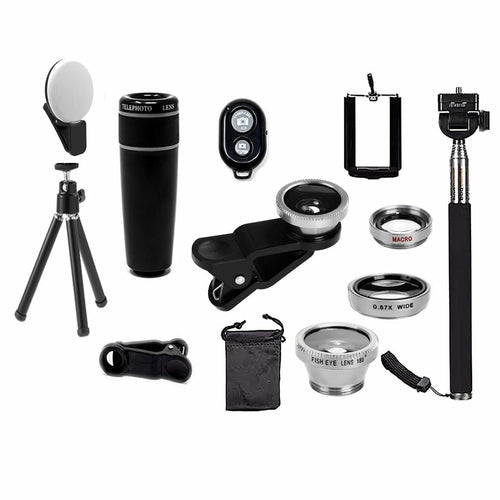 11 in 1 Smartphone Camera Lens Kit - Magazin online