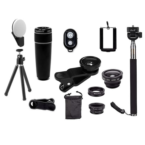 11 in 1 Smartphone Camera Lens Kit - Magazin online