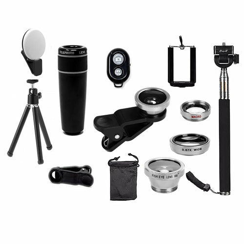 11 in 1 Smartphone Camera Lens Kit - Magazin online