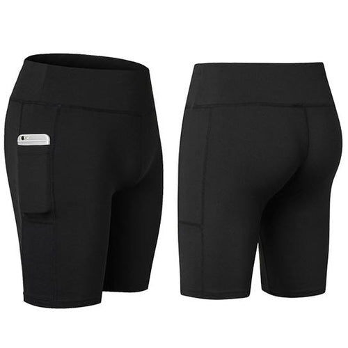 All Seasons Yoga Shorts Stretchable With Phone Pocket - Magazin online