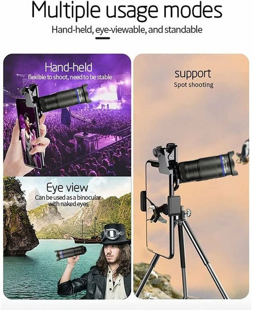Dragon 36X Mobile Phone Lens Kit With Tripod - Magazin online