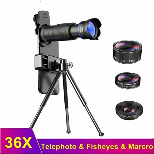Dragon 36X Mobile Phone Lens Kit With Tripod - Magazin online