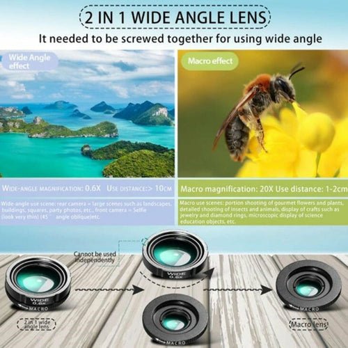 Dragon 36X Mobile Phone Lens Kit With Tripod - Magazin online