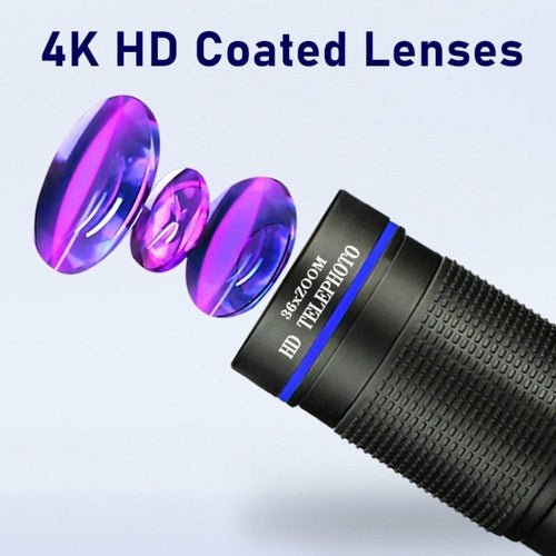 Dragon 36X Mobile Phone Lens Kit With Tripod - Magazin online