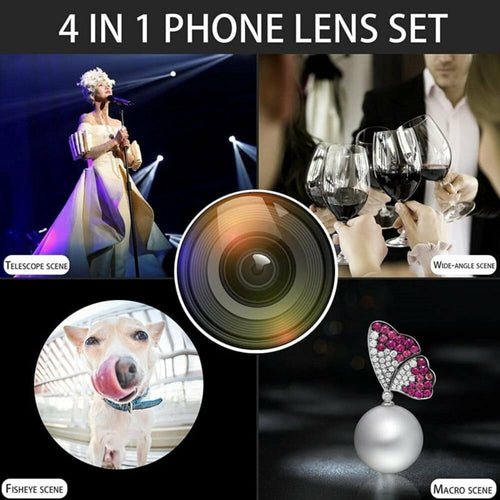Dragon 36X Mobile Phone Lens Kit With Tripod - Magazin online
