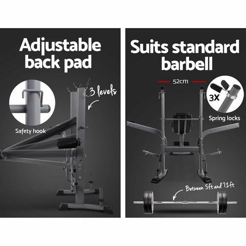 Everfit Multi Station Weight Bench Press Fitness Weights Equipment - Magazin online