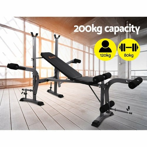 Everfit Multi Station Weight Bench Press Fitness Weights Equipment - Magazin online