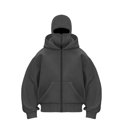 Fleece-lined Double Hood Sweater - Magazin online