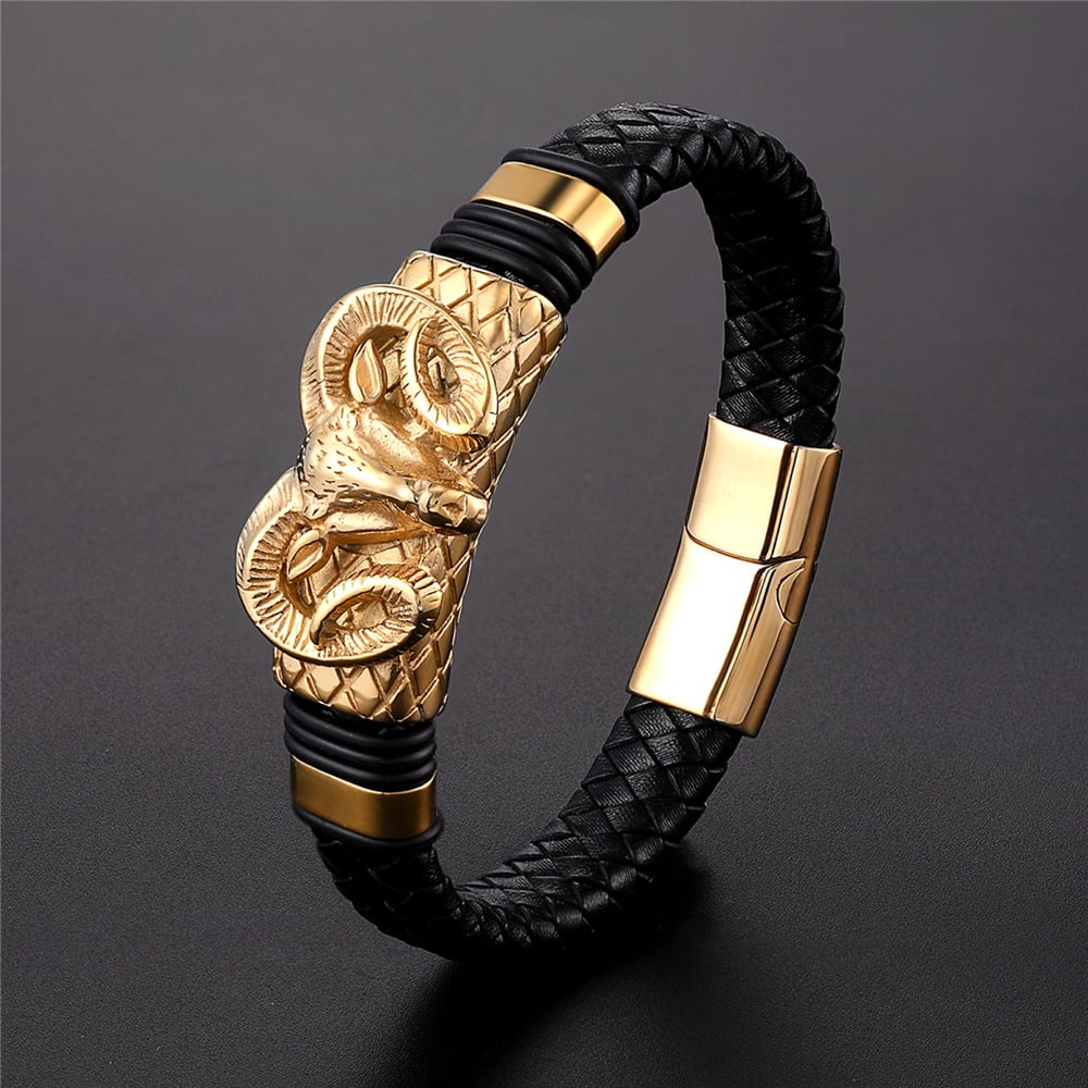 Men's Constellation Stainless Steel Braided Bracelet - Magazin online