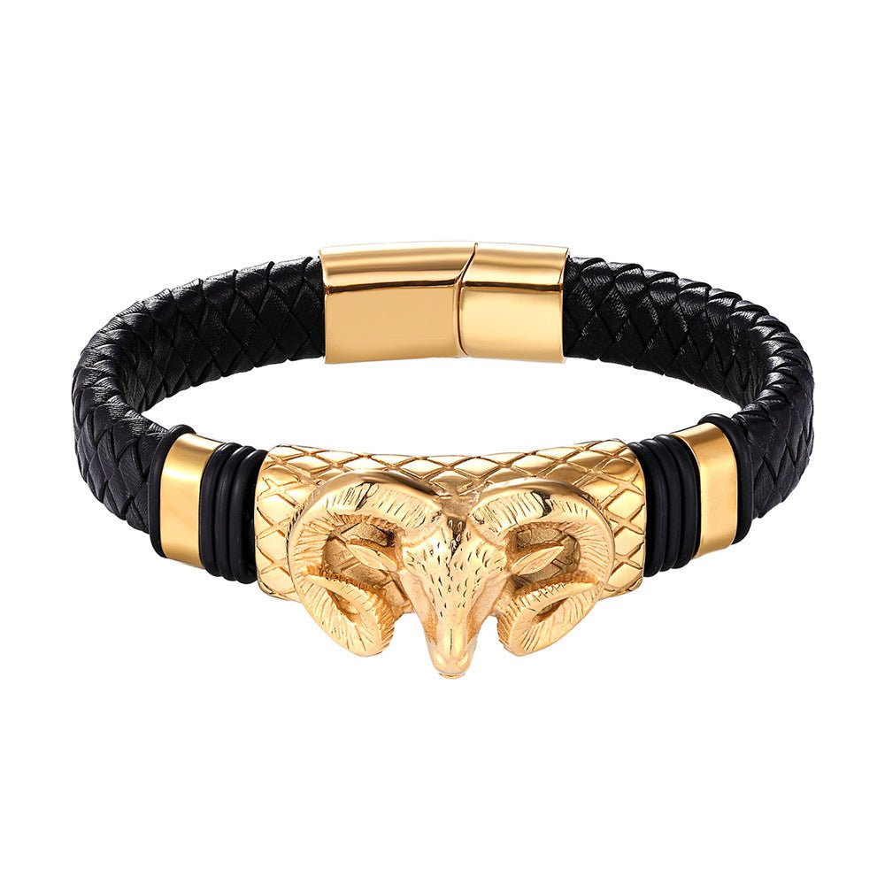 Men's Constellation Stainless Steel Braided Bracelet - Magazin online
