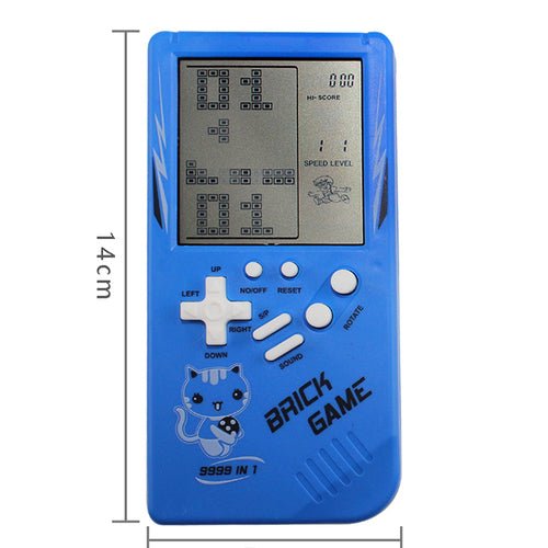 Retro Childhood Tetris Handheld Game Player Yellow - Magazin online