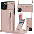 Slim Zipper Wallet Back Case for iPhone With Crossbody Strap - Magazin online