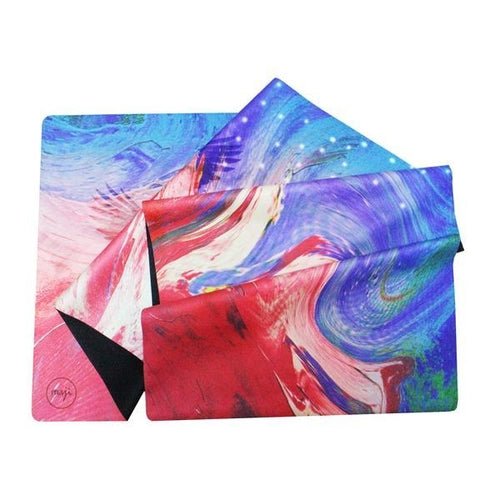 Suede & Natural Rubber Travel Yoga Mat - Magazin online